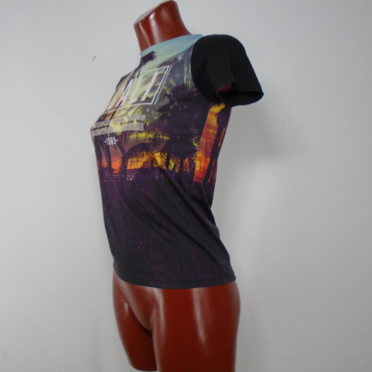 Vintage Women's T-Shirt Primark. Grey. XS. Used. Good Size XS / US 0-2 / IT 36-38 - 2 Thumbnail