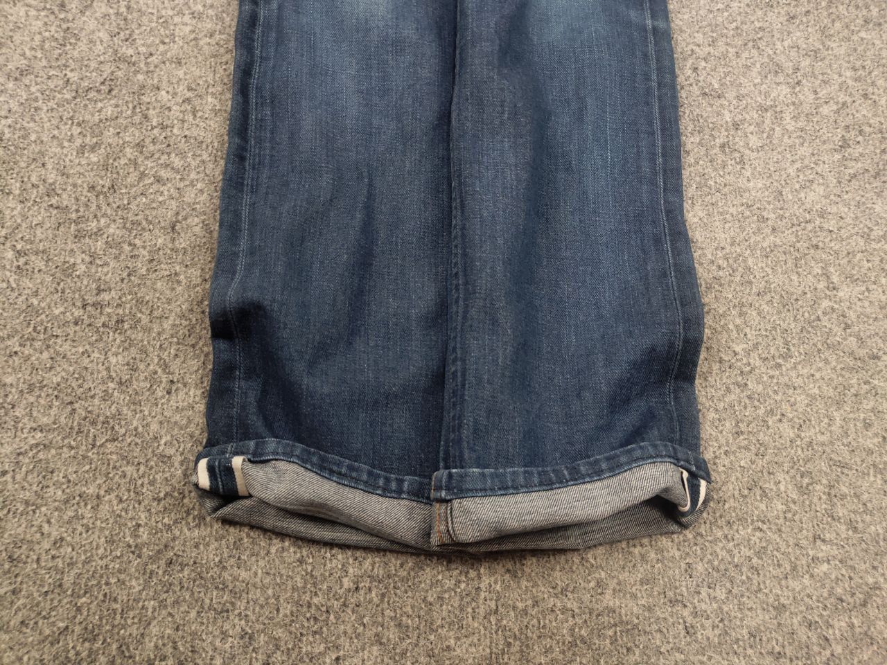 Gustin Gustin Selvedge Raw Blue Faded denim Slim Fit Jeans Size US 32 / EU 48 - 5 Thumbnail