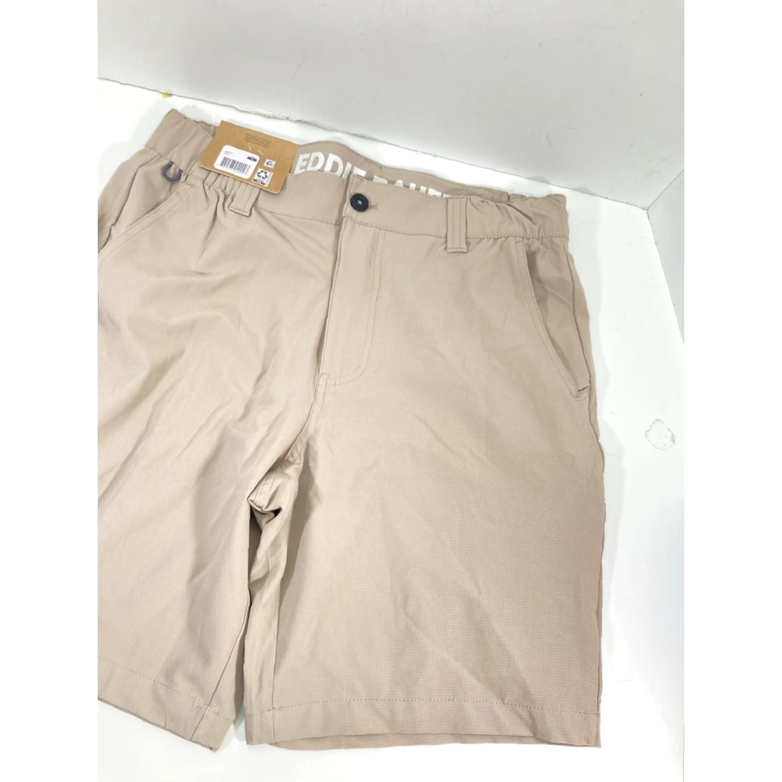 Eddie Bauer Eddie Bauer Tech Shorts Men Size Small 30X12 Beige Flex Waist Hiking Camping NWT Size US 29 - 7 Thumbnail