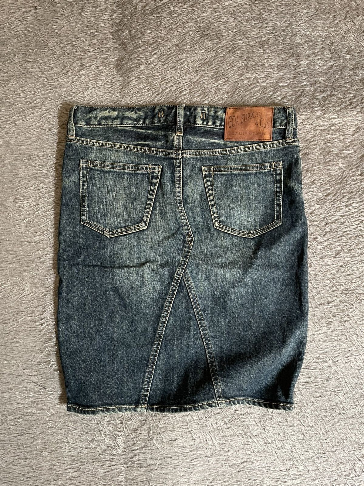GOA Y2K GOA Supply & co mini denim skirts Size 31" - 1 Thumbnail