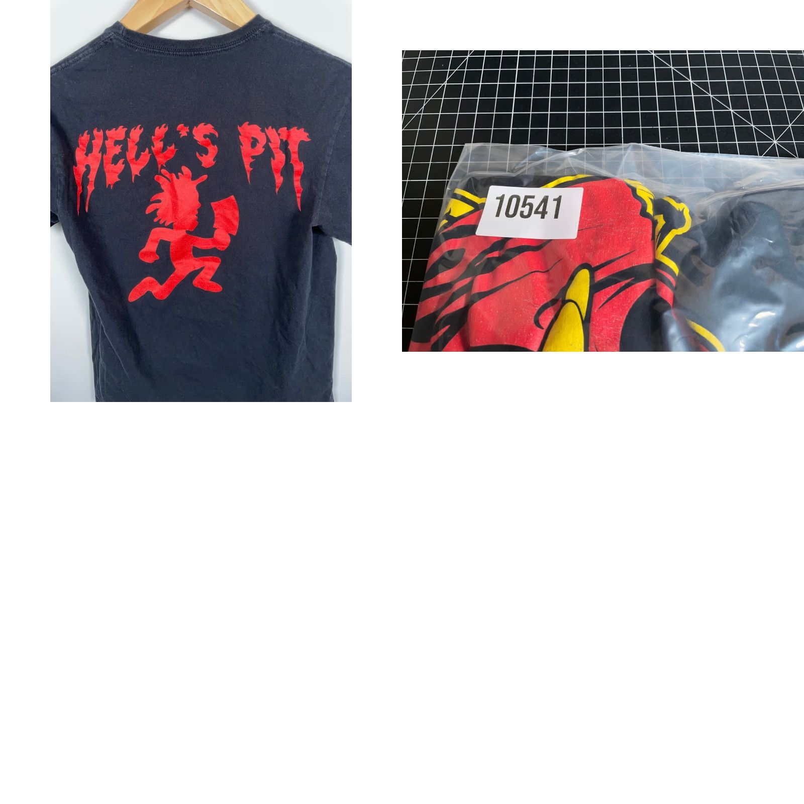 Vintage ICP Wraith Hell's Pit T-Shirt Adult Small Black Double Sided Insane Clown Posse Size US S / EU 44-46 / 1 - 8 Thumbnail