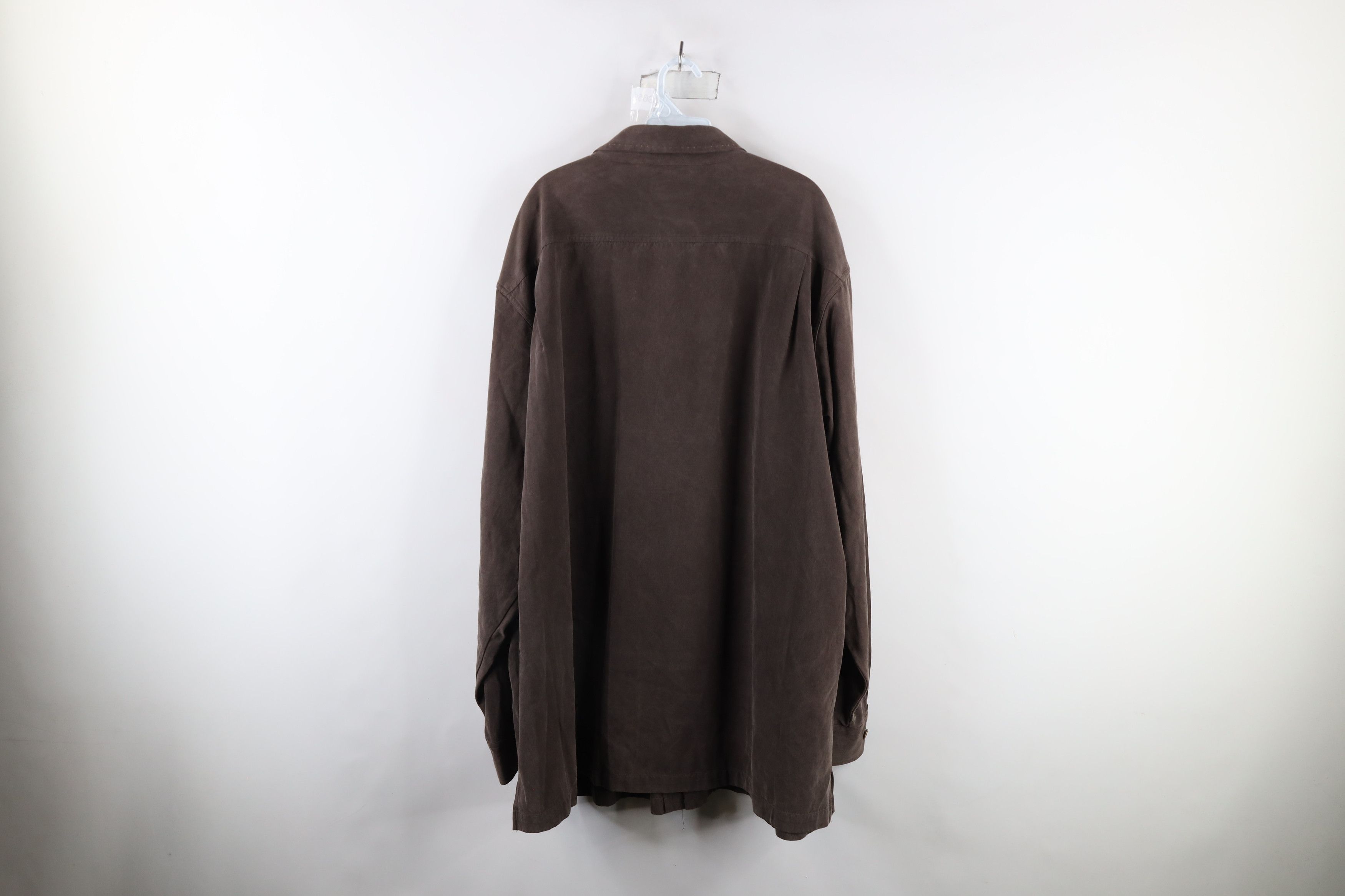 Nat Nast × Vintage Vintage Nat Nast Luxury Originals Heavyweight Button Shirt Size US XXL / EU 58 / 5 - 9 Thumbnail
