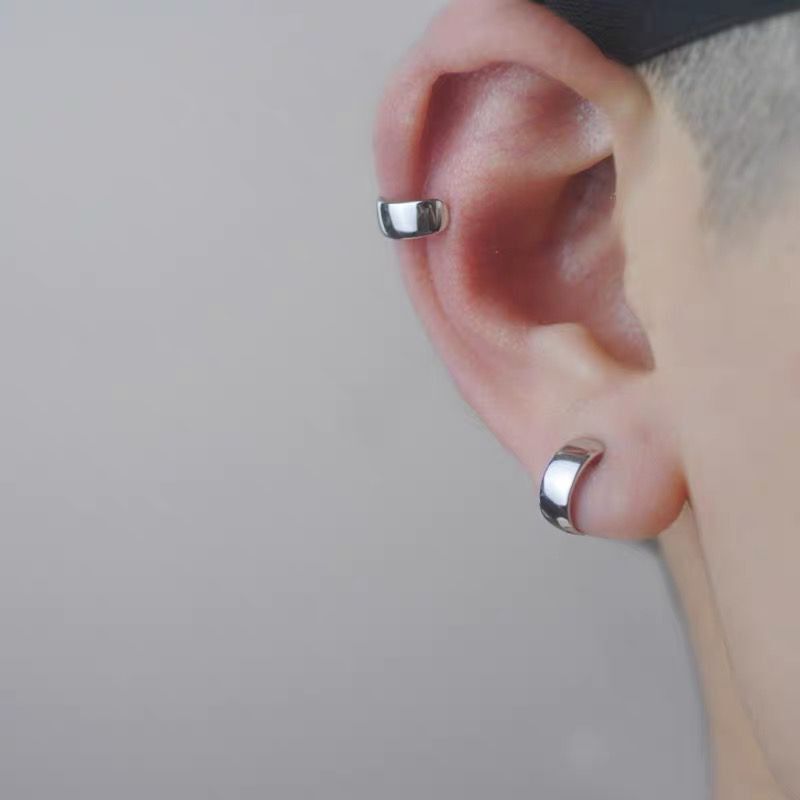 Jewelry × Sterling Silver New Design Earrings One Pairs Chrome Jewelry Size ONE SIZE - 1 Thumbnail