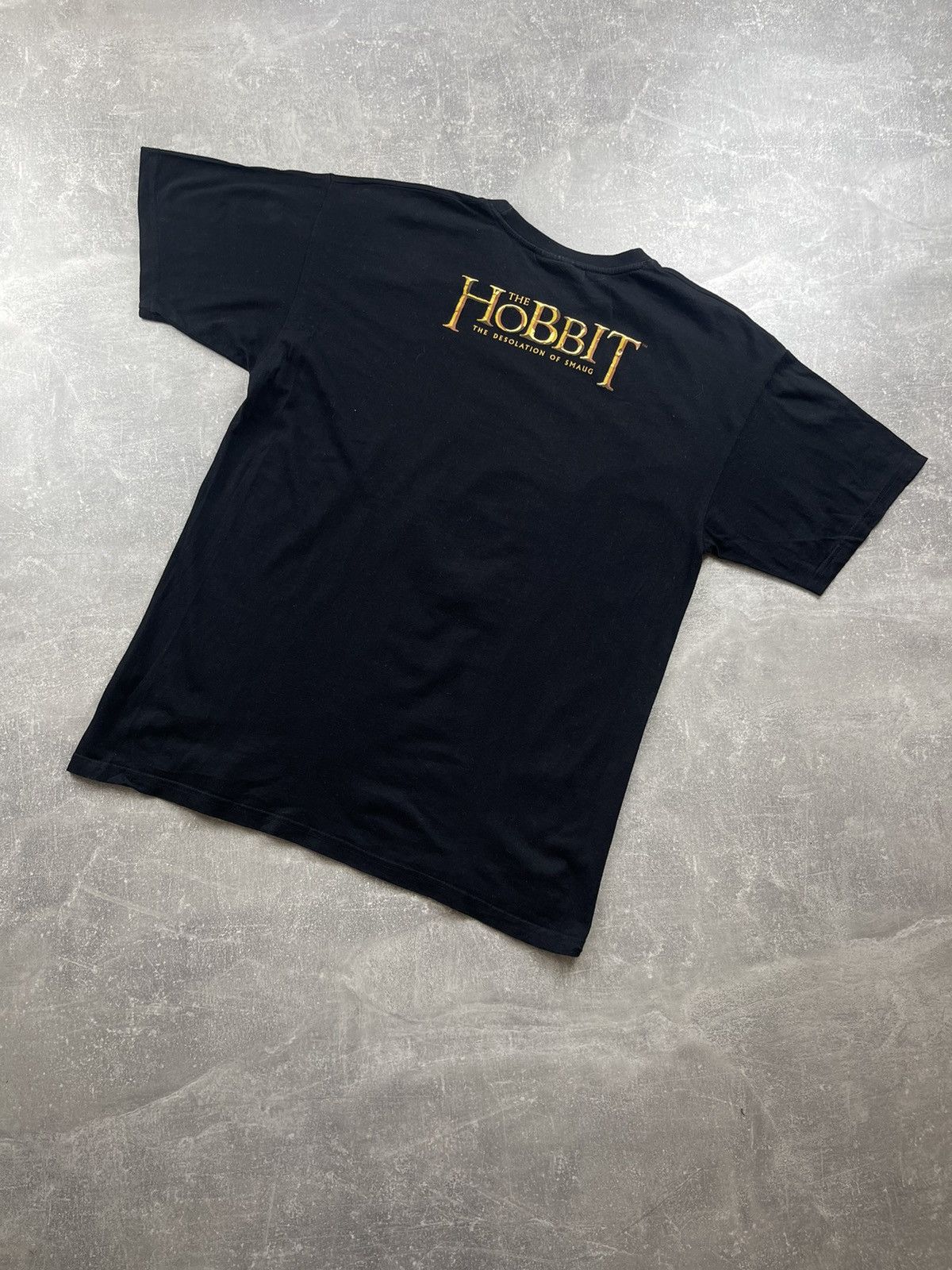 Band Tees 2013 The Hobbit Desolation of Smaug Orc Warg T-Shirt Movie Size US L / EU 52-54 / 3 - 5 Thumbnail