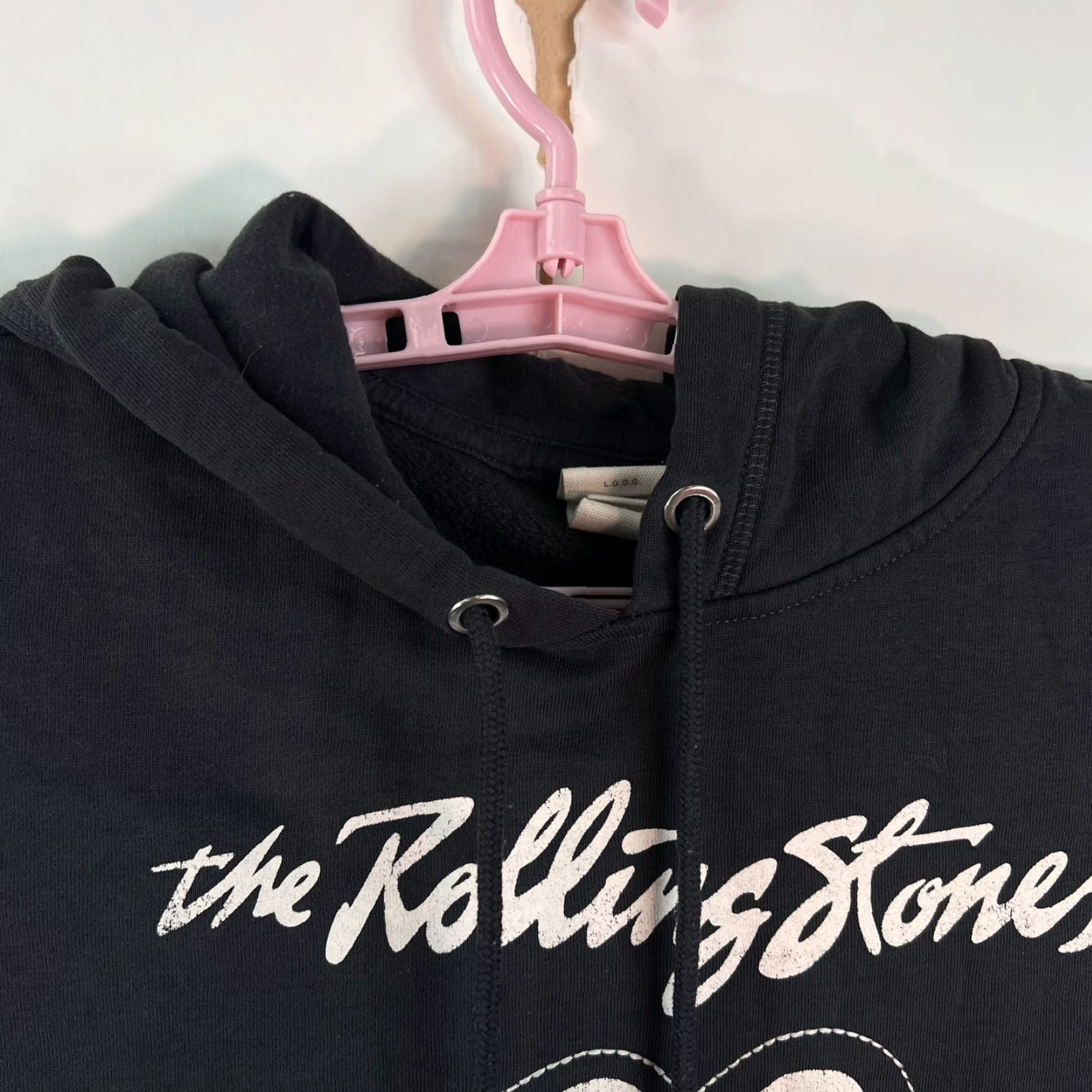 H&M Rolling Stones Hooded Sweatshirt Small Black North America Tour 1989 Mens Sweatshirt Rock Band Hoodie Size US S / EU 44-46 / 1 - 3 Thumbnail