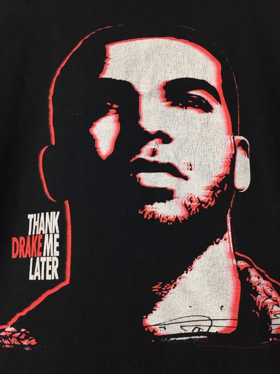 Rap Tees Vtg Y2K Drake Debut Album Thank Me Later Promo Rap Tee Size US L / EU 52-54 / 3 - 4 Thumbnail