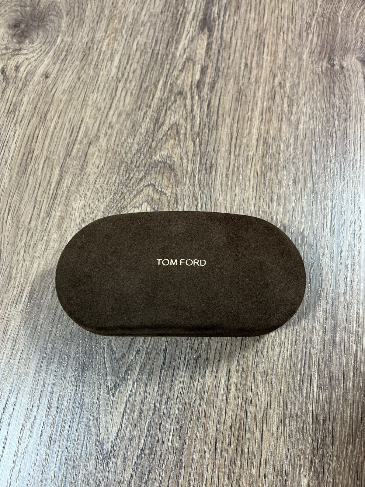 Tom Ford Tom Ford Eyeglasses Sunglasses Brown Velvet Hard Case Only Size ONE SIZE - 1 Thumbnail