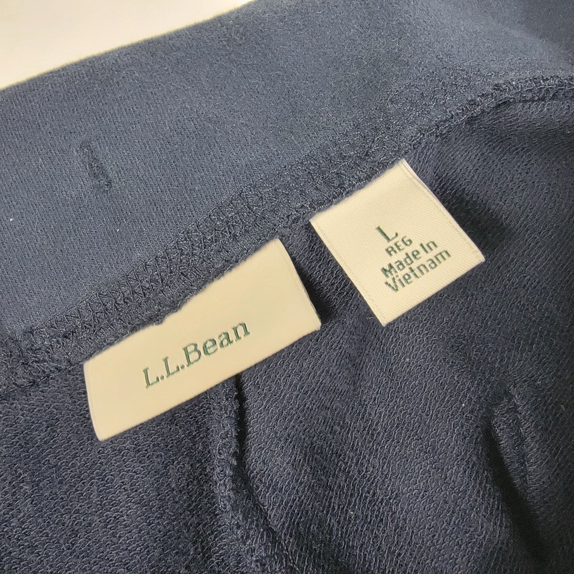 L.L. Bean LL Bean Mens Large Blue Sweatpants Winter Warm Casual Outdoo Size US 44 / EU 60 - 3 Thumbnail