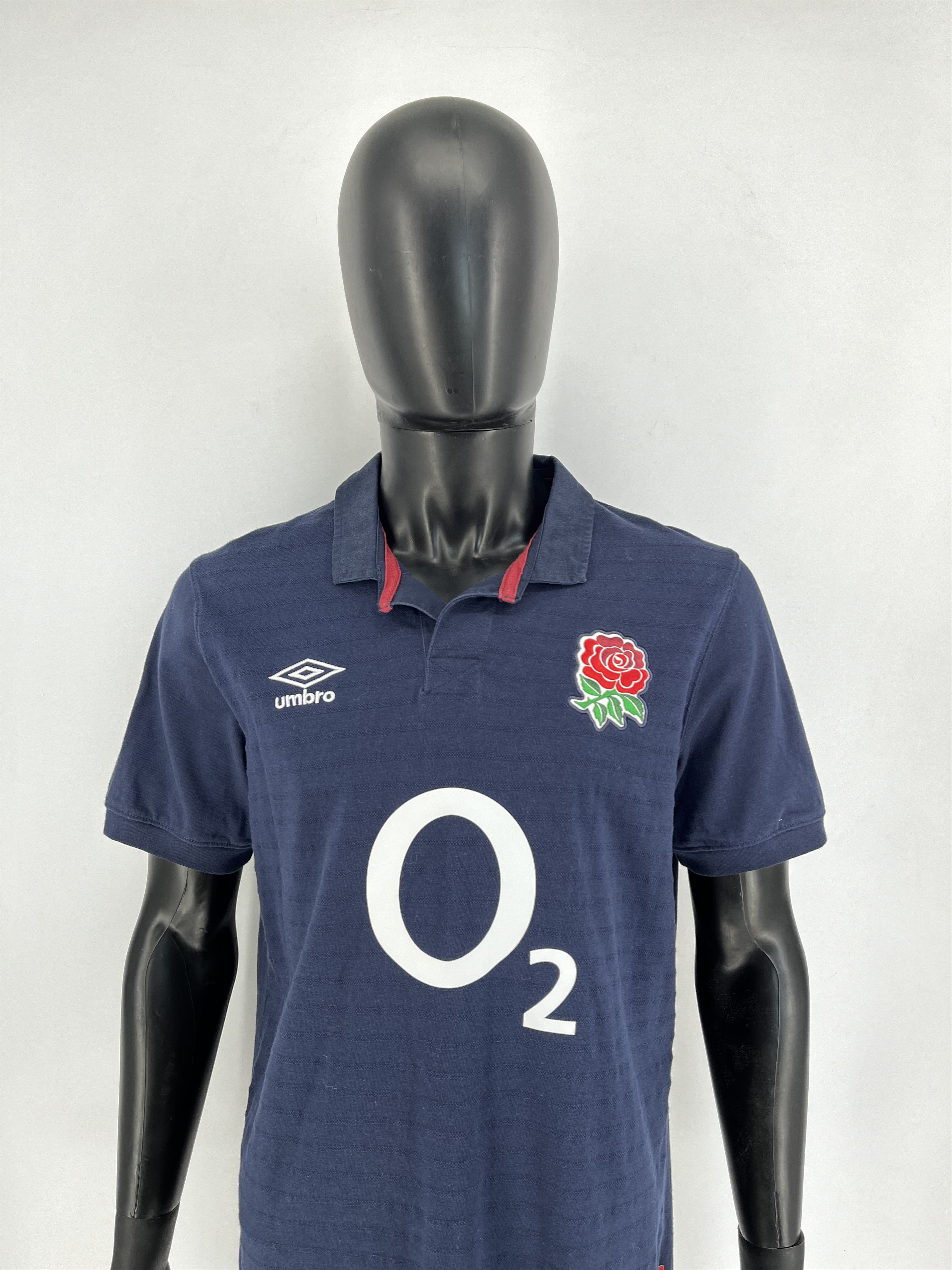 Umbro Umbro England League O2 Rugby Jersey Shirt Men’s Size L Size US L / EU 52-54 / 3 - 1 Thumbnail