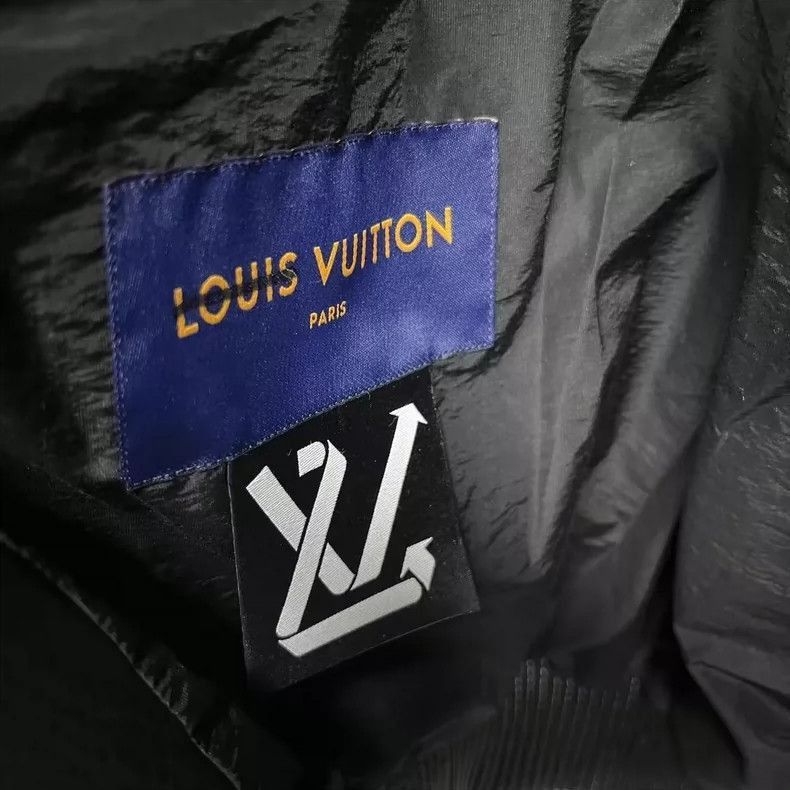 Louis Vuitton Louis Vuitton Black Embroidered Pilot Jacket -2505 Size US L / EU 52-54 / 3 - 3 Thumbnail