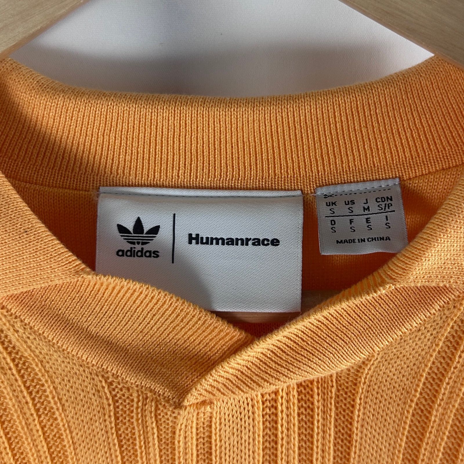 Adidas × Pharrell Humanrace Hazy Orange Knit Longsleeve Jersey Size US S / EU 44-46 / 1 - 4 Thumbnail