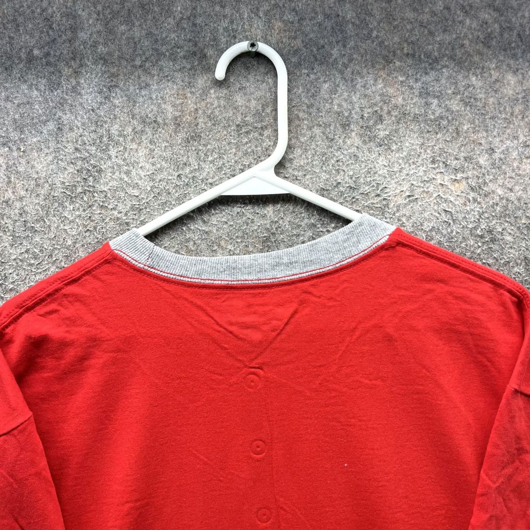 Champion Champion Shirt Mens Large Red Ringer Tee C Logo Embroidered Tagless Short Sleeve Crew Neck L Mens Size US L / EU 52-54 / 3 - 3 Thumbnail