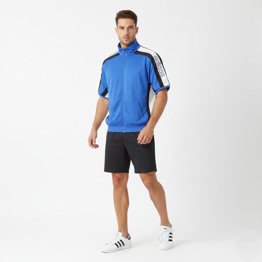 Adidas Adidas Men L 186 Sweatshirt Blue Vintage Hamburg 4946 Size US L / EU 52-54 / 3 - 1 Thumbnail