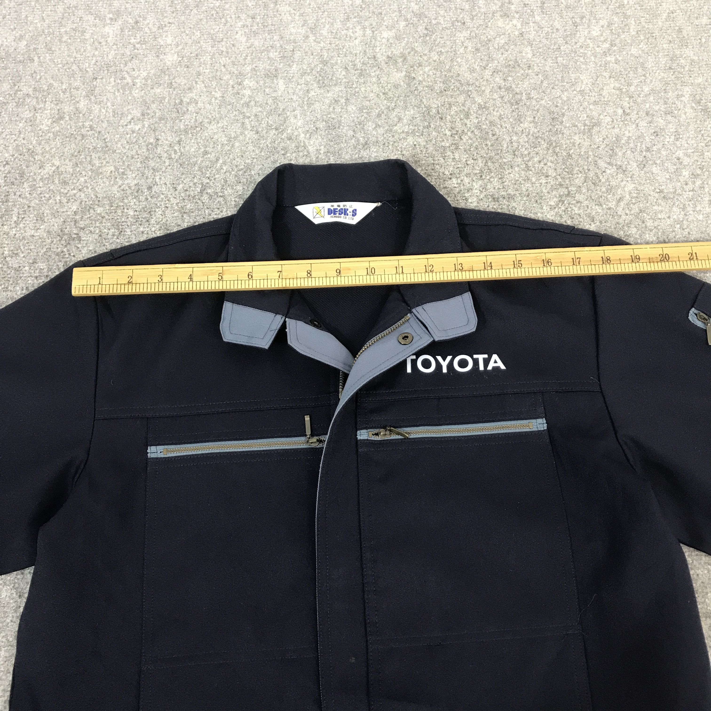 Japanese Brand TOYOTA RACING TEAM NAVY CUSTOM JACKET K64B17 Size US M / EU 48-50 / 2 - 6 Thumbnail