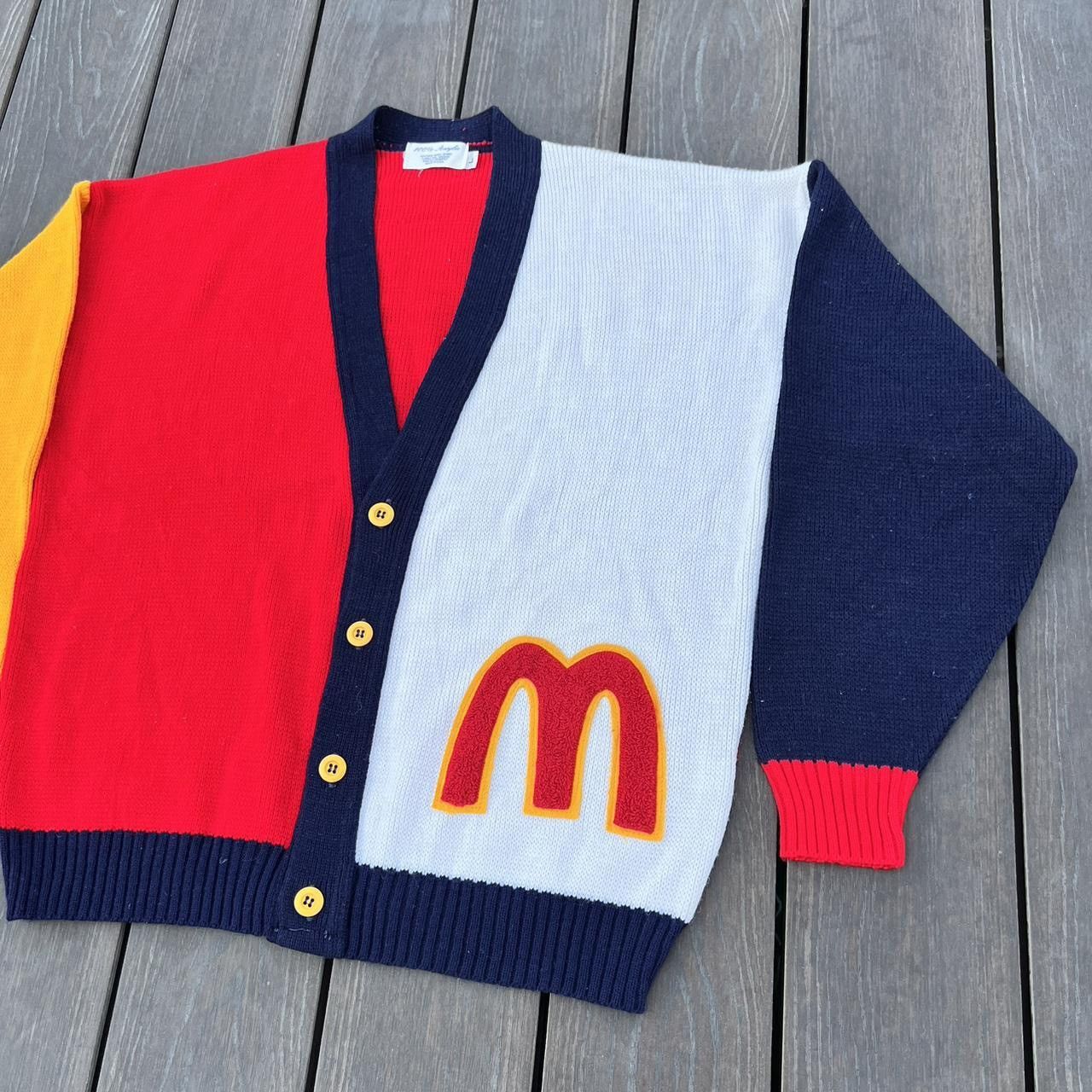Vintage Sweatshirt McDonald's Vintage 70s 80s Acrylic Size US L / EU 52-54 / 3 - 4 Thumbnail