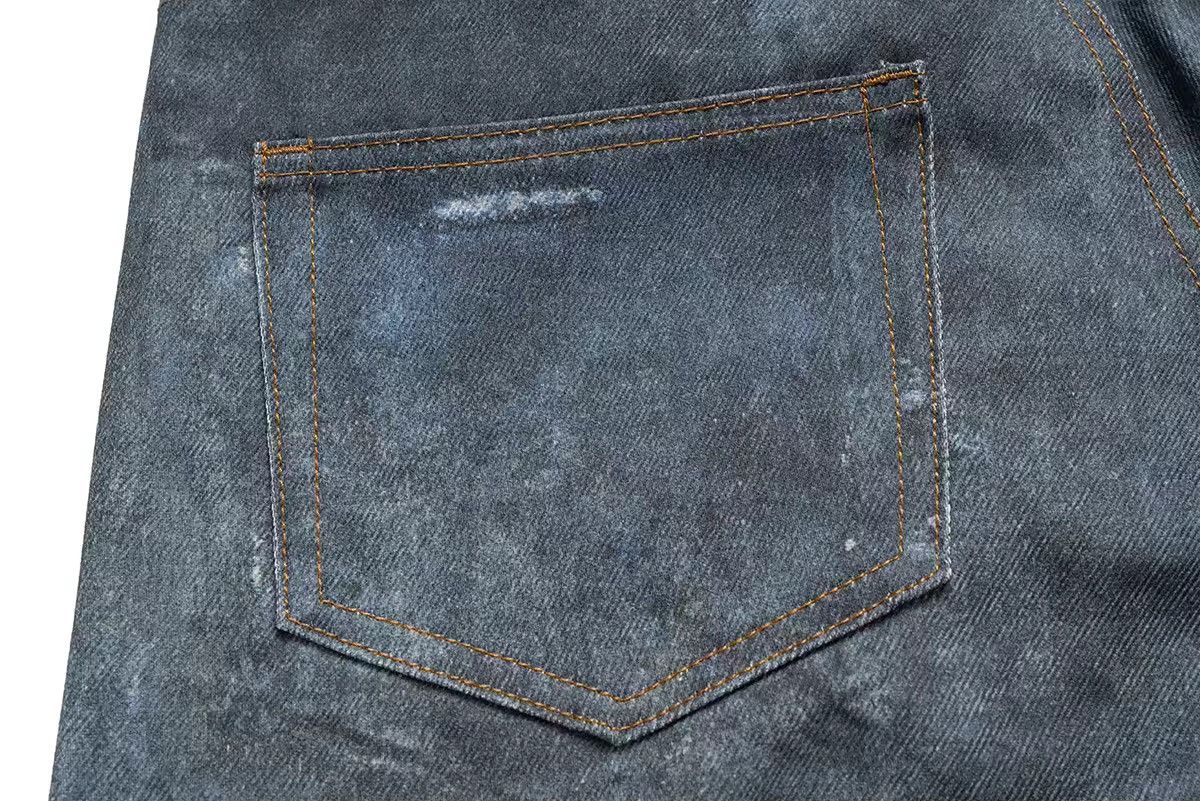 Jean Distressed Dirty Blue Ripped Jeans Size US 36 / EU 52 - 7 Thumbnail