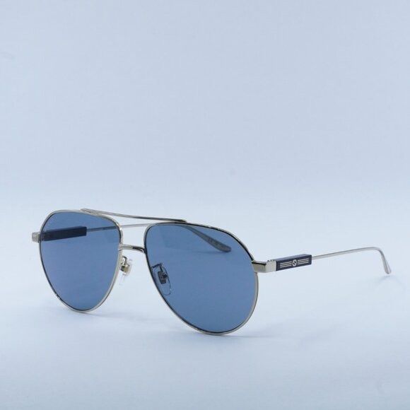 Gucci Gucci GG1311S 003 Sunglasses Gold Aviator Frame, Grey Lenses Size ONE SIZE - 1 Thumbnail