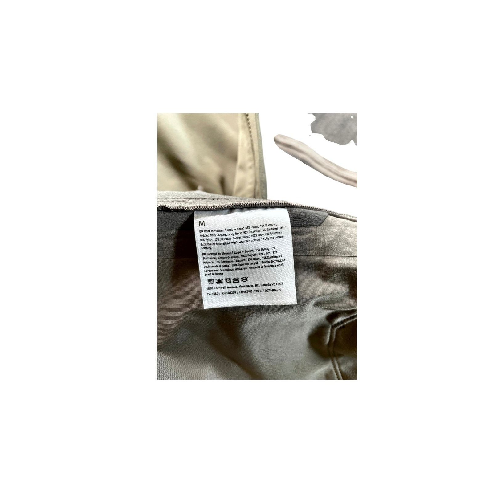 Lululemon Lululemon "Pace Breaker" Tan Jacket Size US M / EU 48-50 / 2 - 7 Thumbnail