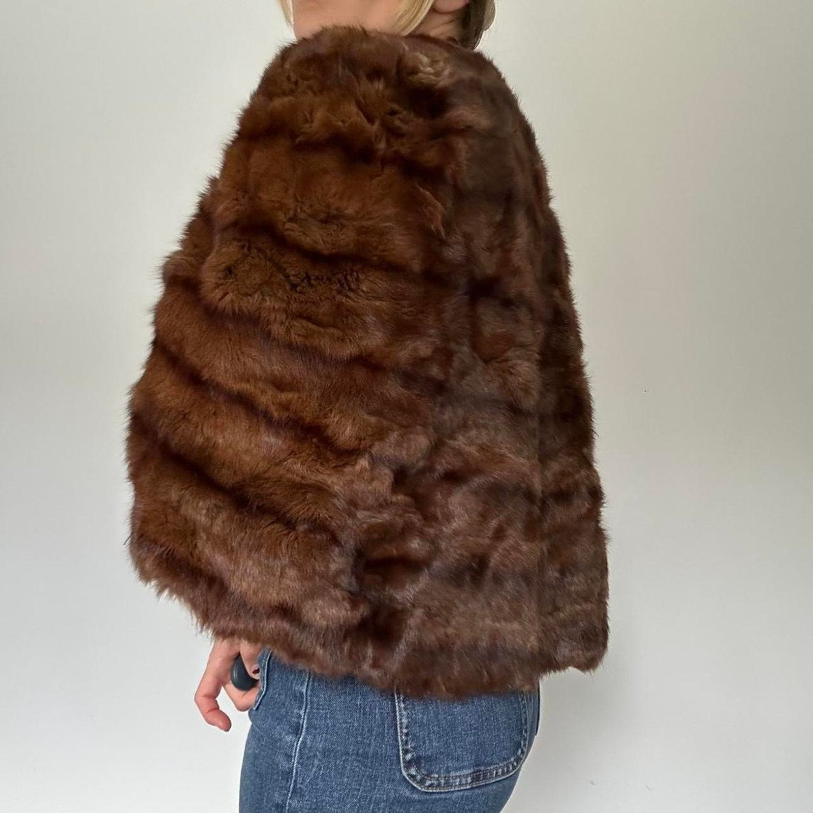 Other Vintage Mink Fur Cape / Capelet (One Size) Size ONE SIZE - 6 Thumbnail