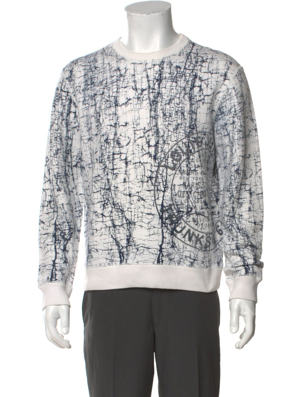 Louis Vuitton Louis Vuitton Printed Sweatshirt Size US M / EU 48-50 / 2 - 6 Thumbnail