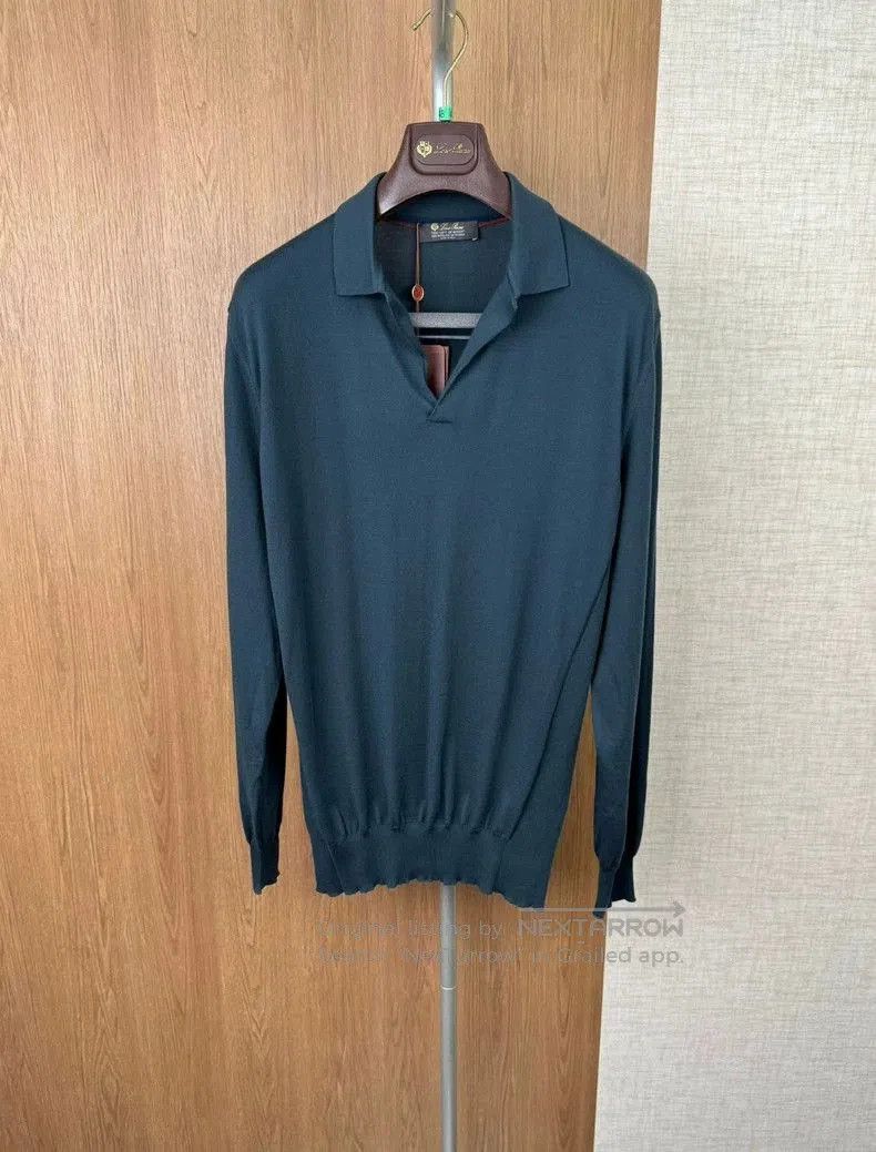 Loro Piana Loro Piana King's Gift Knit Polo. Size US L / EU 52-54 / 3 - 1 Thumbnail