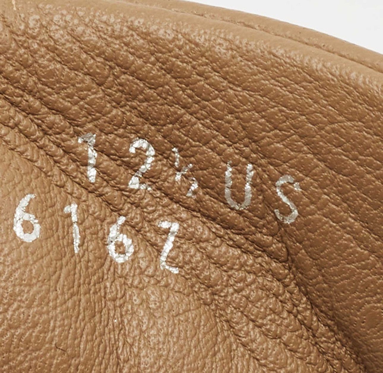 Z Zegna Ermenegildo Zegna Beige Canvas Leather Triple Stitch Slip Size US 12.5 / EU 45-46 - 8 Thumbnail