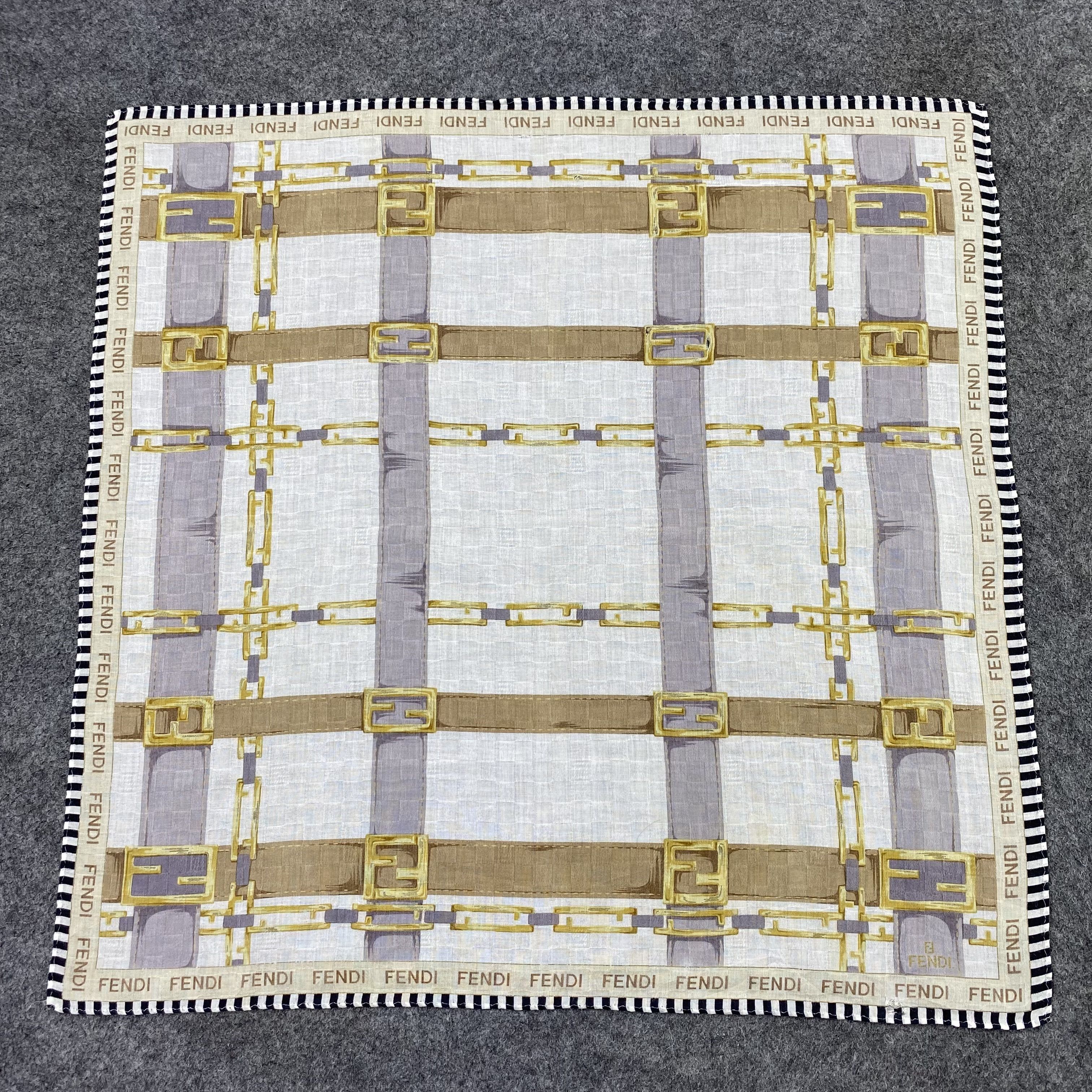 Fendi Fendi Handkerchief / Bandana / Neckerchief-B2267 Size ONE SIZE - 3 Thumbnail