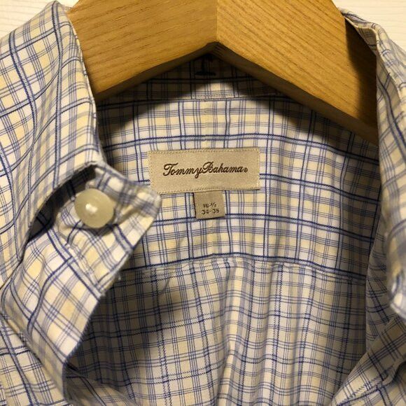 Tommy Bahama tommy Bahama men's cotton casual shirt size: 16.5/34-35 Size US L / EU 52-54 / 3 - 4 Thumbnail