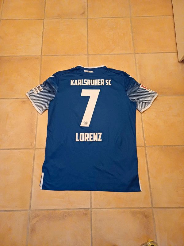 Macron Karlsruher 2019-20 home shirt Size US XL / EU 56 / 4 - 1 Thumbnail