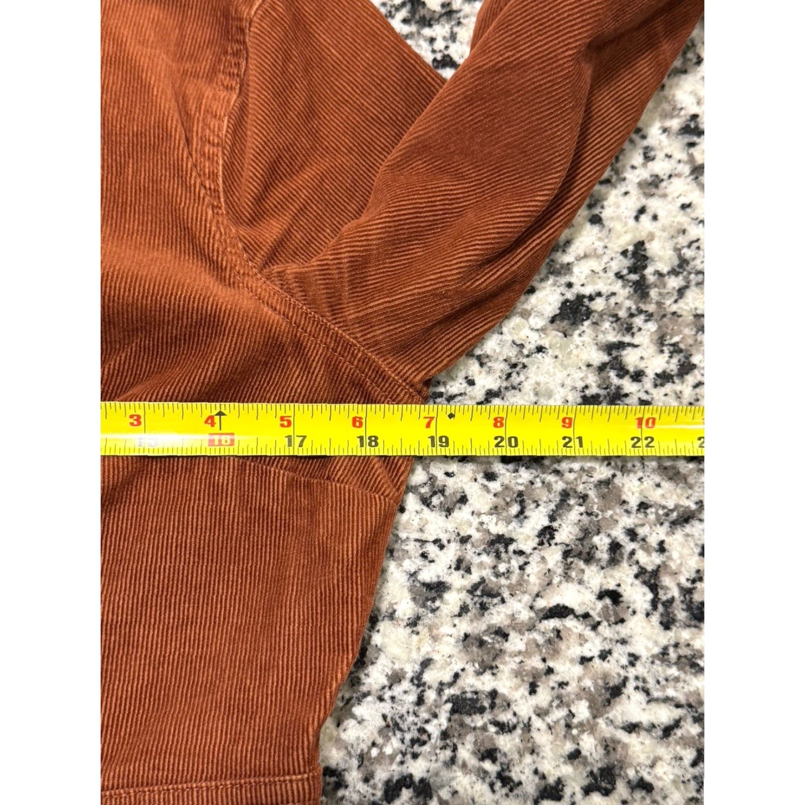 Boden Boden Flora Cord Brown Midi Dress Button Front Utility Patch Pocket Chic 8P Size M / US 6-8 / IT 42-44 - 4 Thumbnail