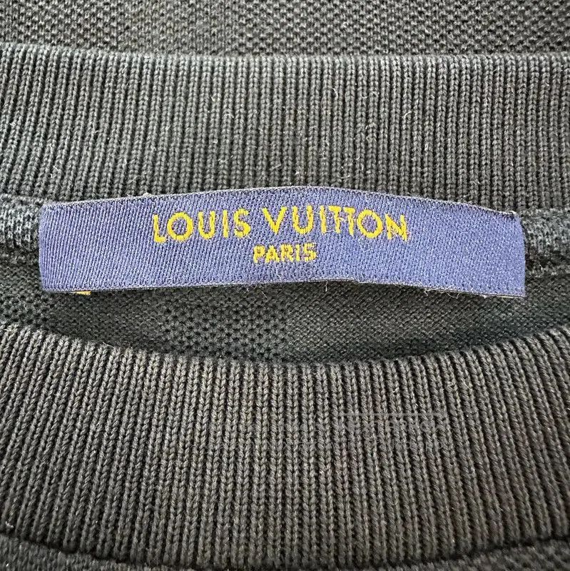 Louis Vuitton Louis Vuitton Black Cotton Men's T-Shirt . Size US L / EU 52-54 / 3 - 8 Thumbnail