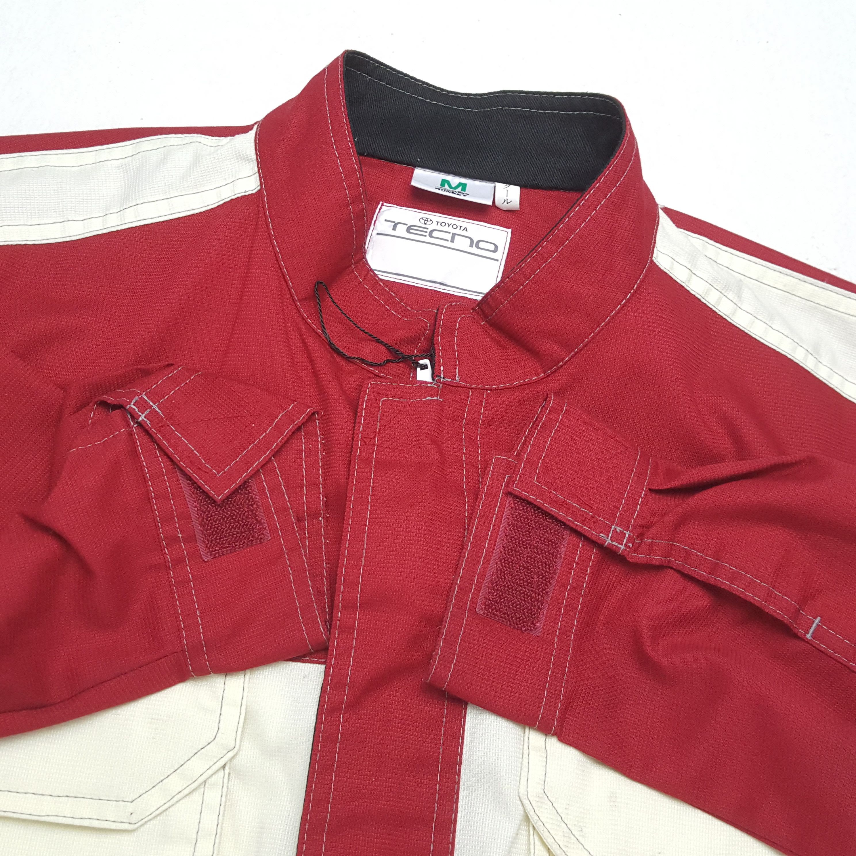 Vintage TOYOTA TECNO Racing Motorsports Style Coverall Jacket Size US M / EU 48-50 / 2 - 13 Thumbnail