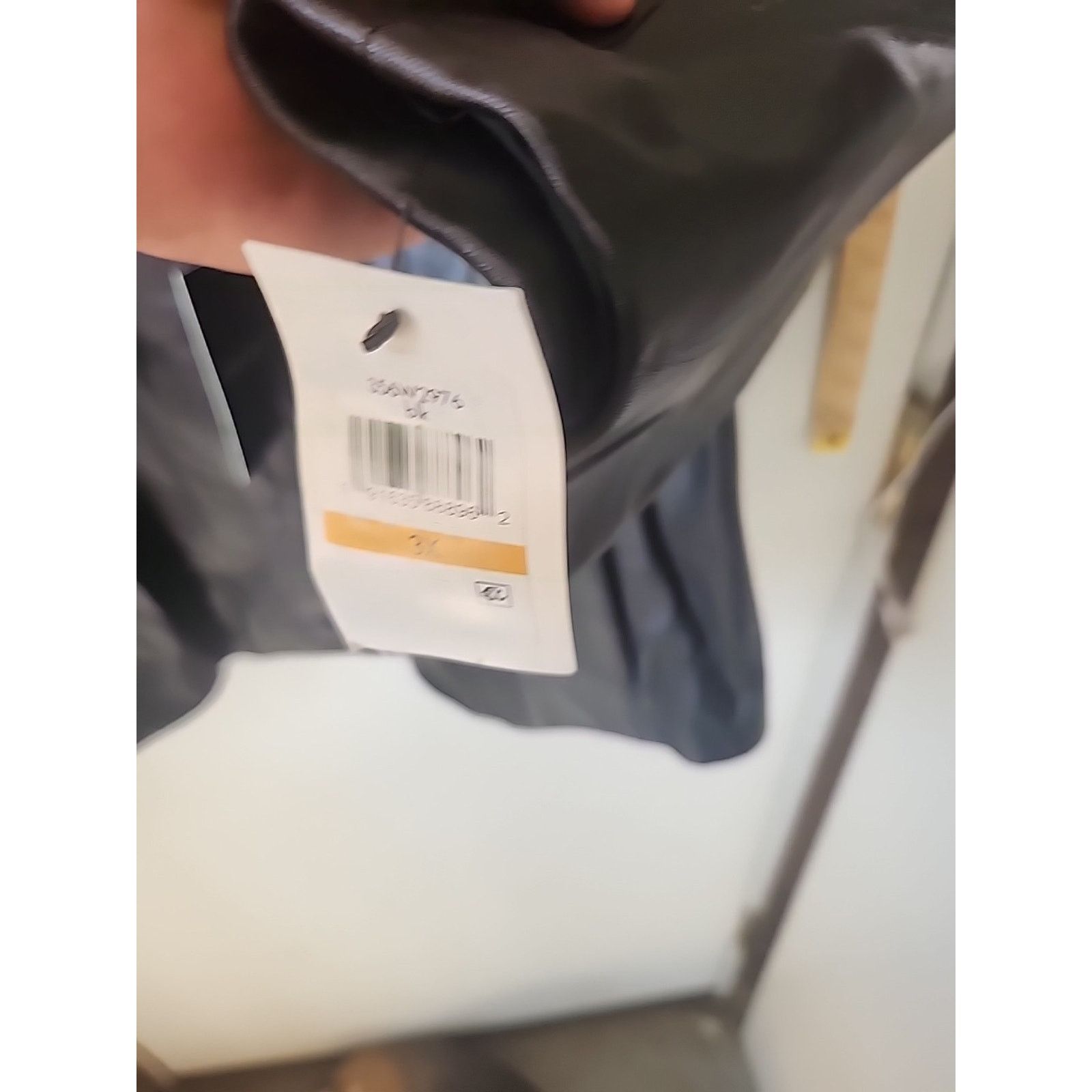Cole Haan Cole Haan Women's Black Lambskin Leather Jacket Size 3X NWT Size 3XL / US 20-22 - 4 Thumbnail