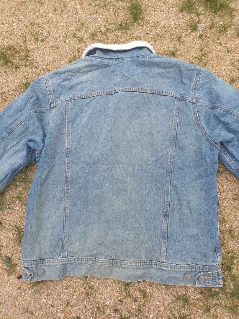 GU GU Sherpa Denim Jacket Button Size US L / EU 52-54 / 3 - 6 Thumbnail