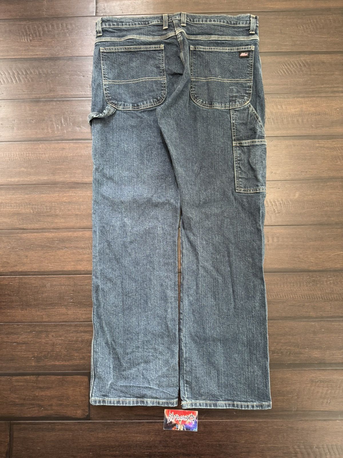 Dickies Vintage Dickies Work Carpenter Baggy Denim Jeans Size US 36 / EU 52 - 2 Thumbnail