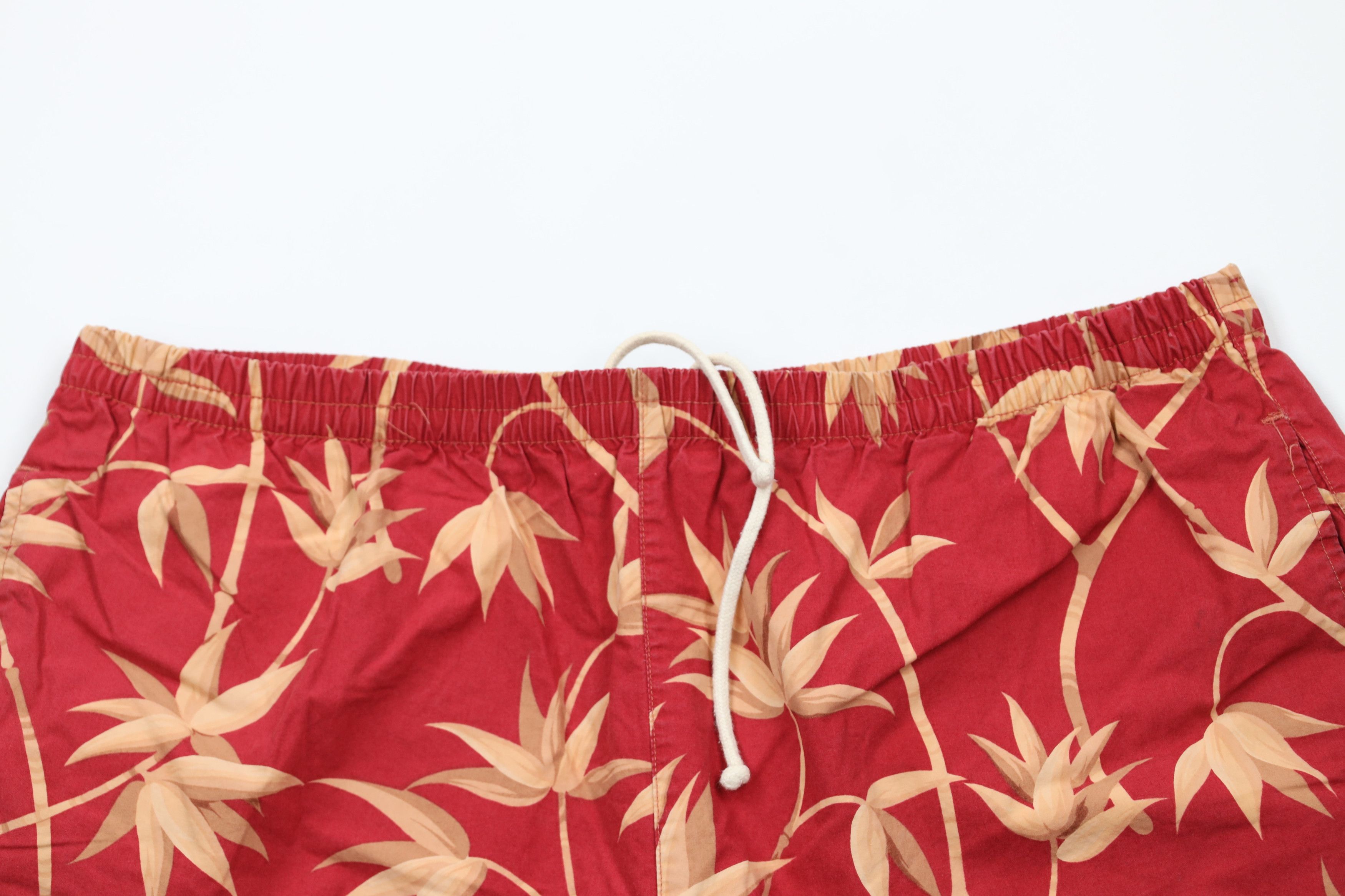 Ralph Lauren × Vintage Vintage 90s Ralph Lauren Flower Lined Shorts Trunks USA Size US 36 / EU 52 - 2 Thumbnail