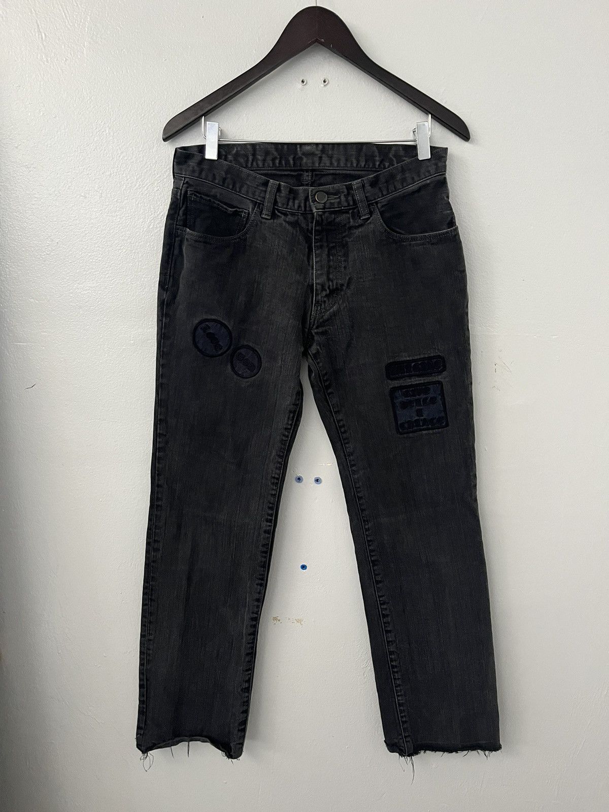Number (N)ine Number nine AW04 Give peace a chance denim | Grailed