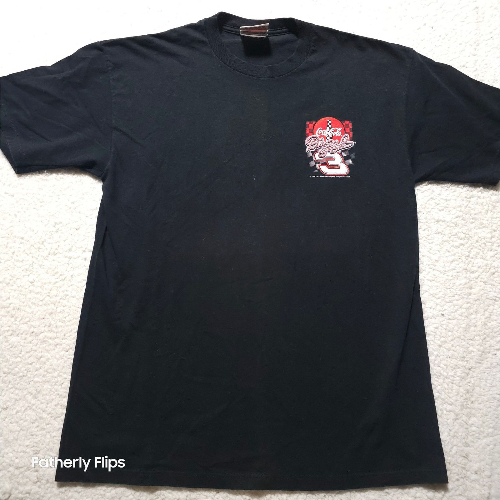 Coca Cola Vtg 1998 Dale Earnhardt Coca Cola Japan NASCAR Shirt Size L Size US L / EU 52-54 / 3 - 9 Thumbnail