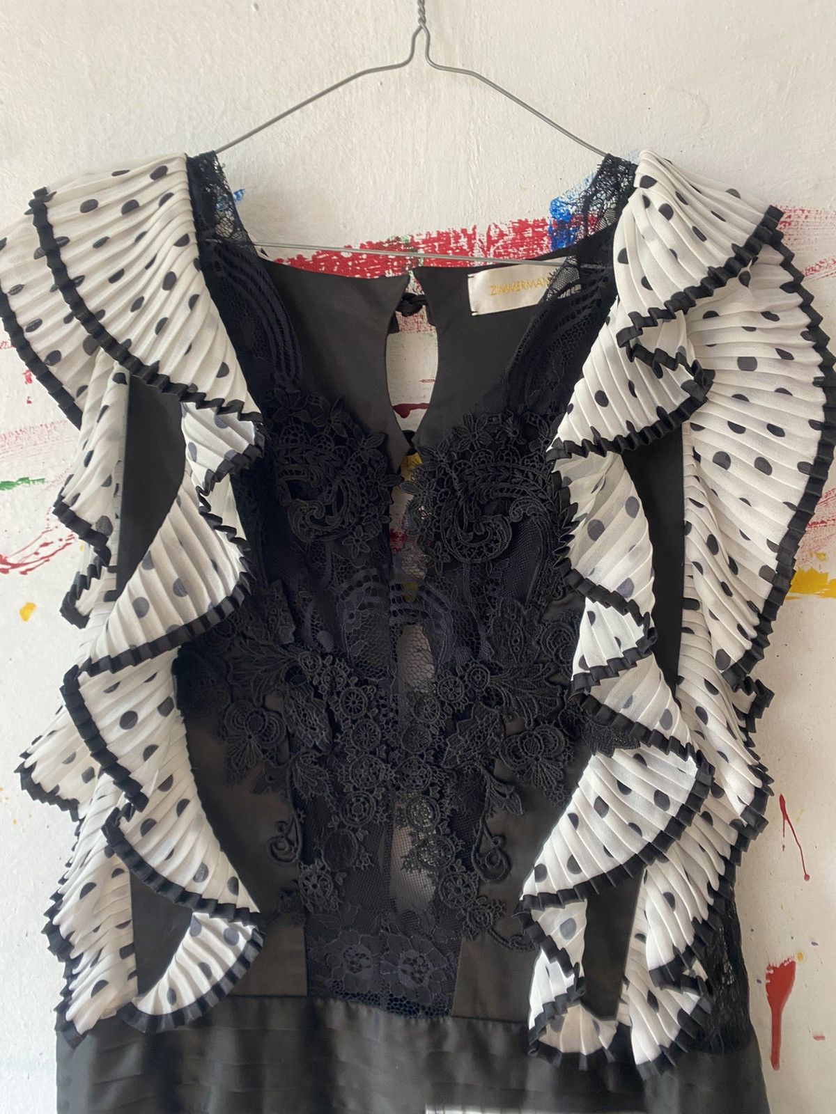 Zimmermann Black & white Zimmermann dress with elegant exclusive Size S / US 4 / IT 40 - 8 Thumbnail