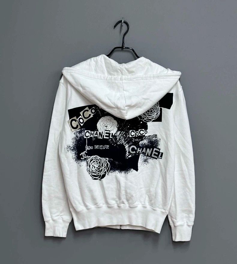 Chanel Chanel Camellia graffiti sweatshirt 2504-Nextarrow Size S / US 4 / IT 40 - 3 Thumbnail