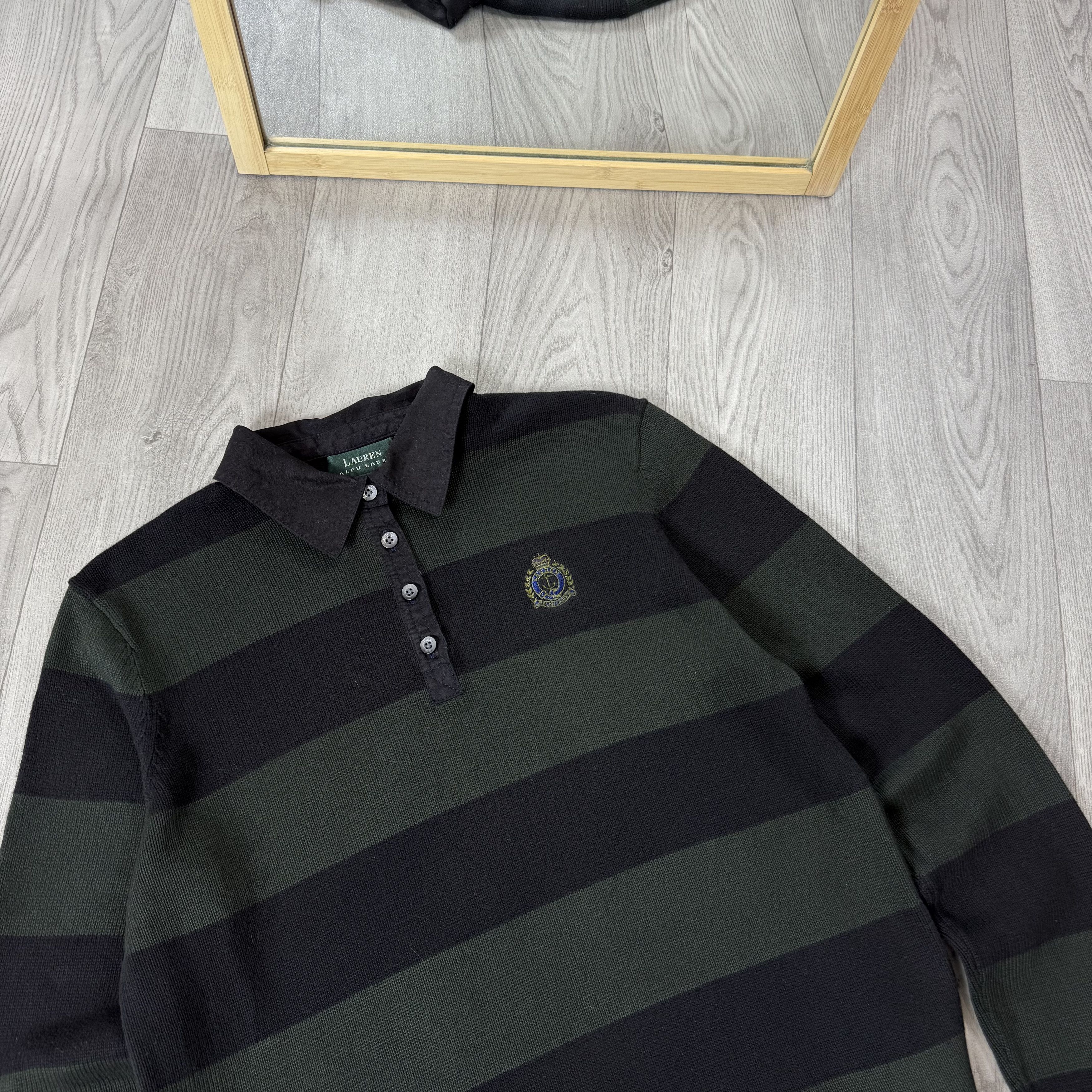 Polo Ralph Lauren Vintage Polo Ralph Lauren LAUREN 90s Striped Women's Sweater Size M / US 6-8 / IT 42-44 - 4 Thumbnail
