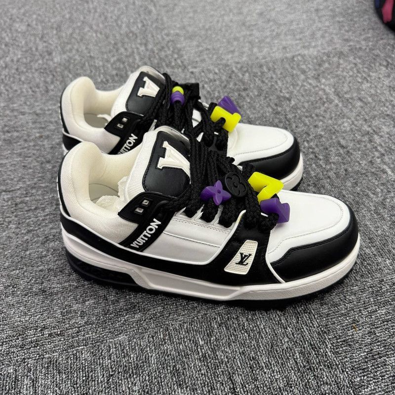 Louis Vuitton Louis Vuitton Trainer Maxi Low-Top Sneakers -2508 Size US 8 / EU 41 - 2 Thumbnail