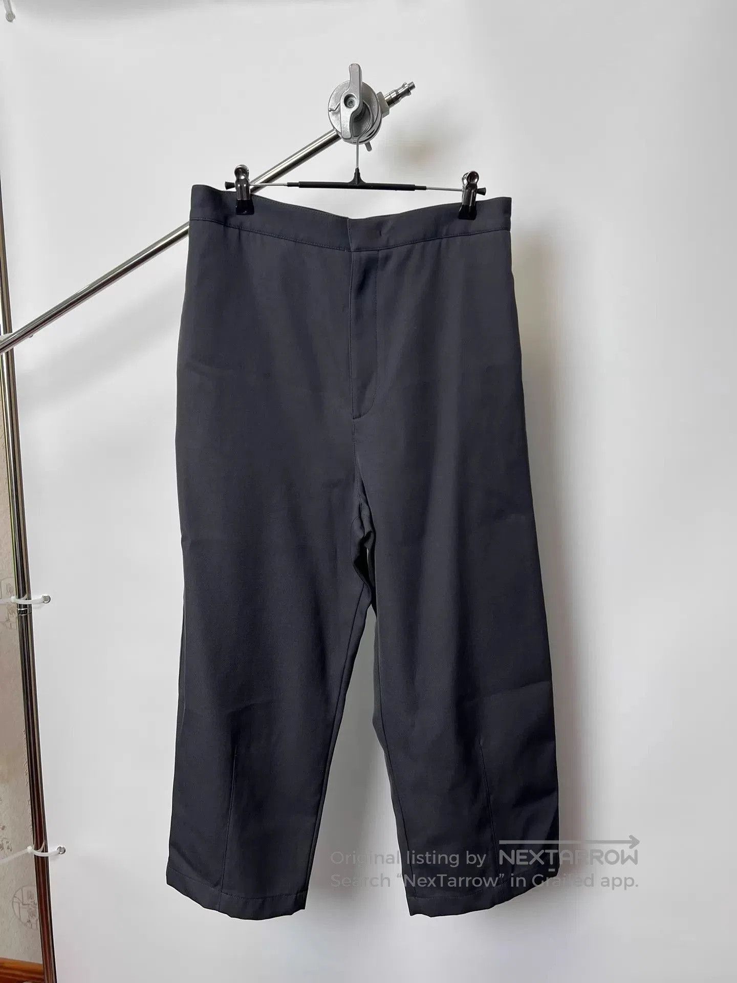 Jil Sander Black Cropped Pants Size 30. Size US 30 / EU 46 - 2 Thumbnail