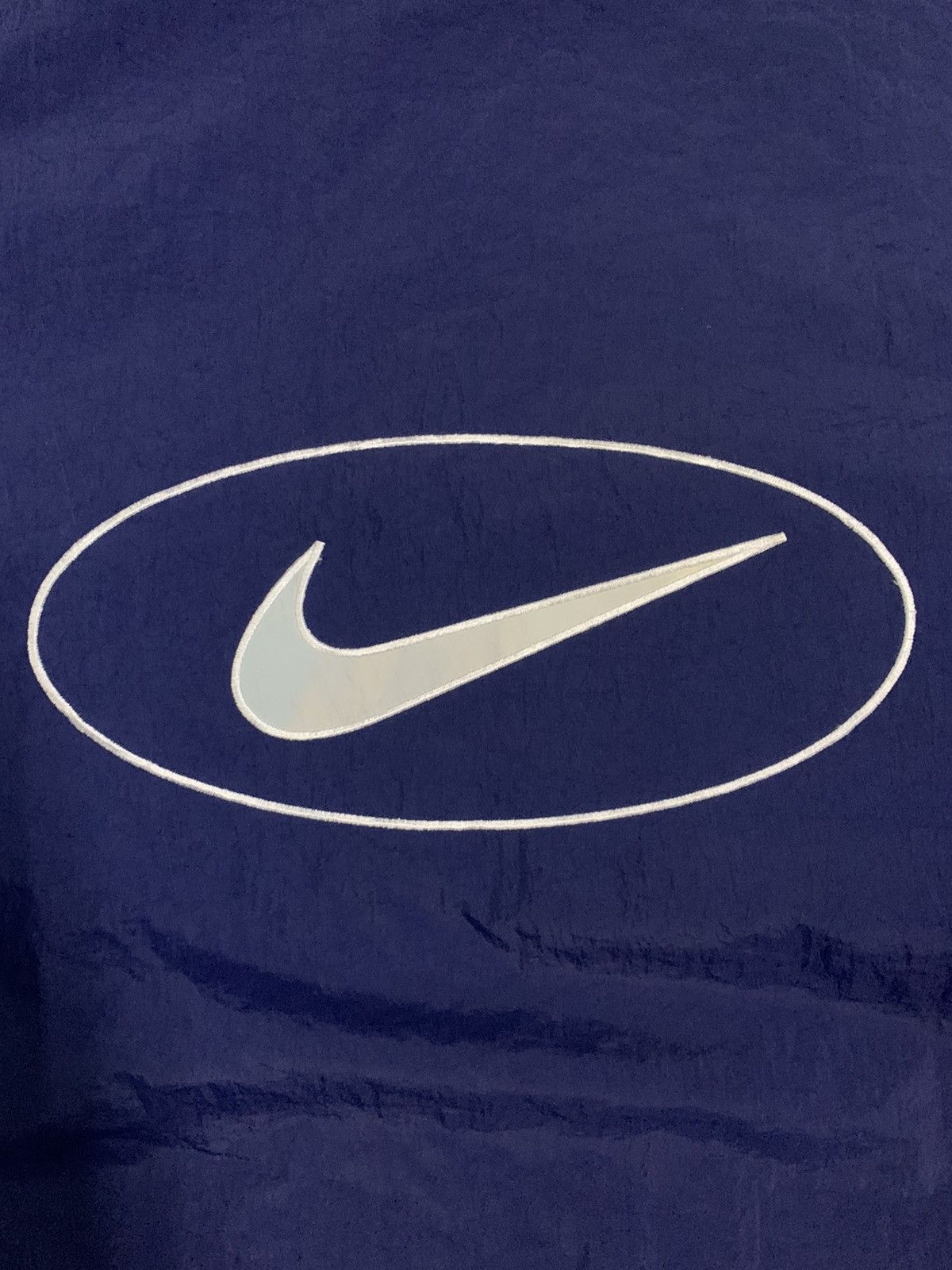 Nike Vintage 90s Nike Swoosh Big Logo Oversized Anorak Jacket Size US L / EU 52-54 / 3 - 16 Thumbnail