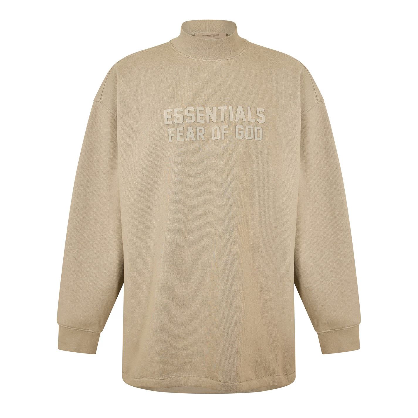 Fear of God o1g2r1mq0426 Crew Sweatshirt in Beige Size US L / EU 52-54 / 3 - 1 Thumbnail