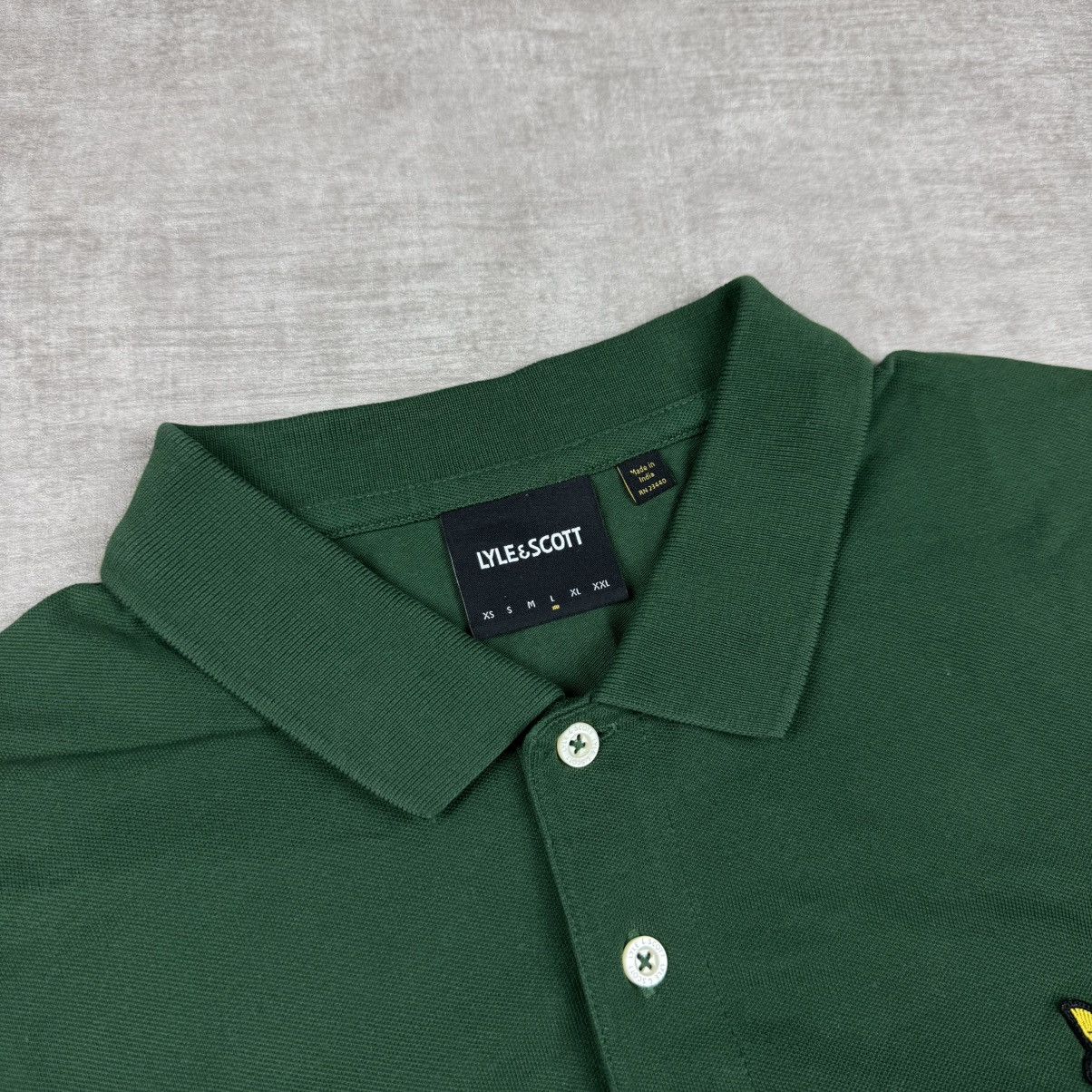 Lyle & Scott Lyle & Scott Green Polo Shirt Size US L / EU 52-54 / 3 - 2 Thumbnail