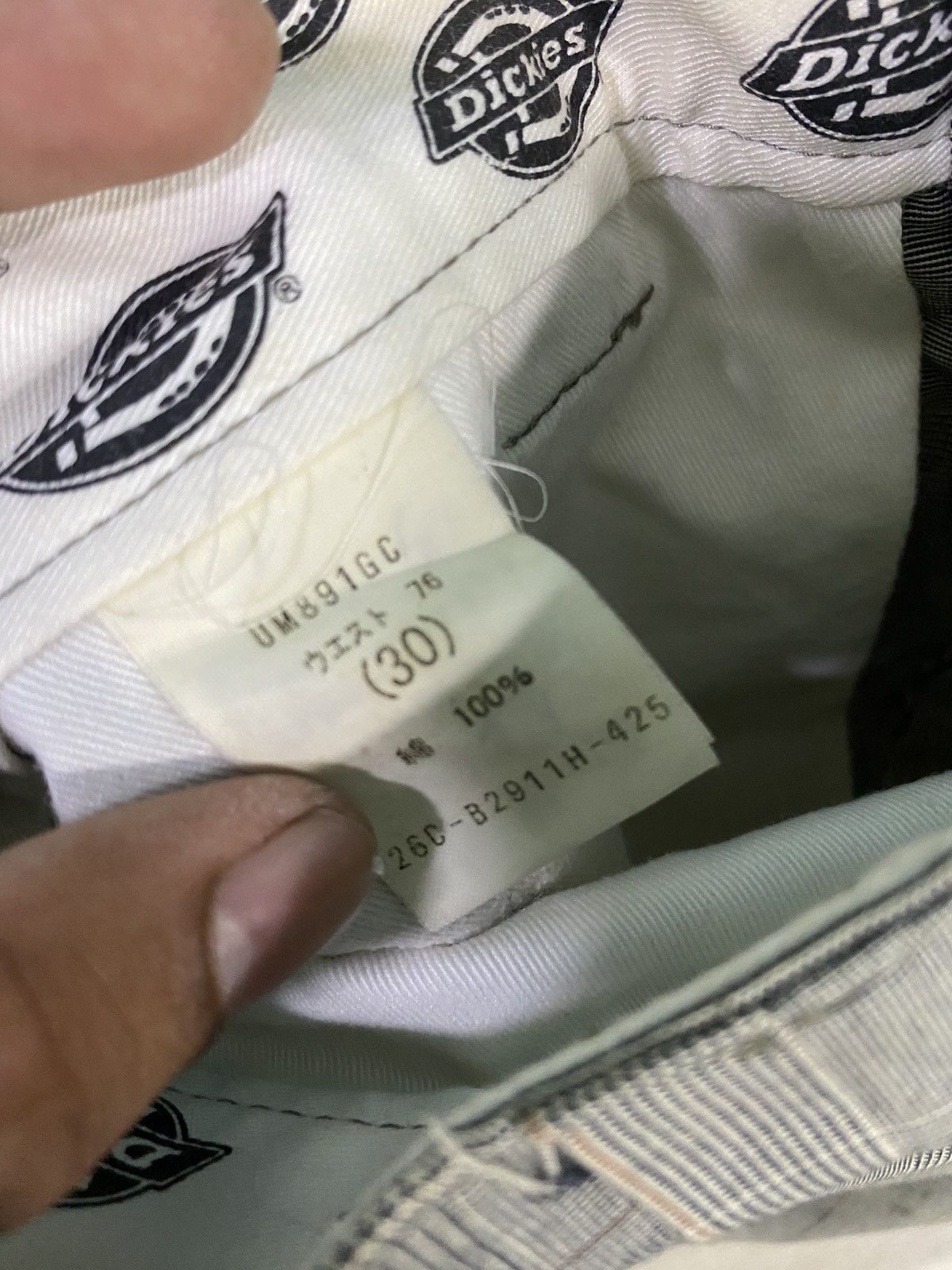 Dickies Vintage dickies casual check pants nice design Size US 30 / EU 46 - 8 Thumbnail