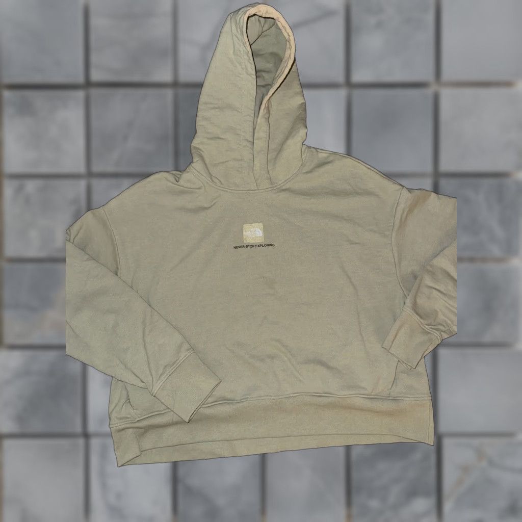 The North Face VINTAGE Women’s The North Face Boxy Hoodie Tan XL 23x23 Hoodie Women XL Tan The North Face Pullover Activewear 90s? Size XL / US 12-14 / IT 48-50 - 1 Thumbnail