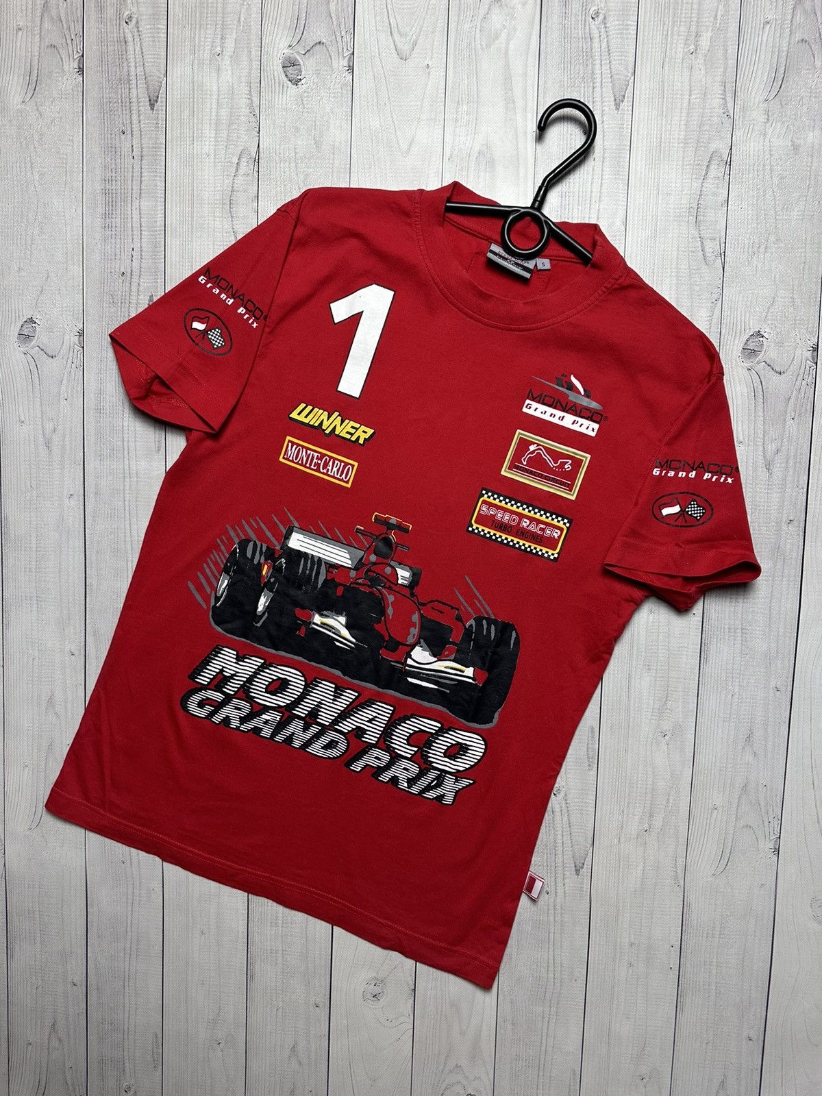 Vintage Vintage Racing Monaco Grand Prix big logo size S Size US S / EU 44-46 / 1 - 1 Thumbnail