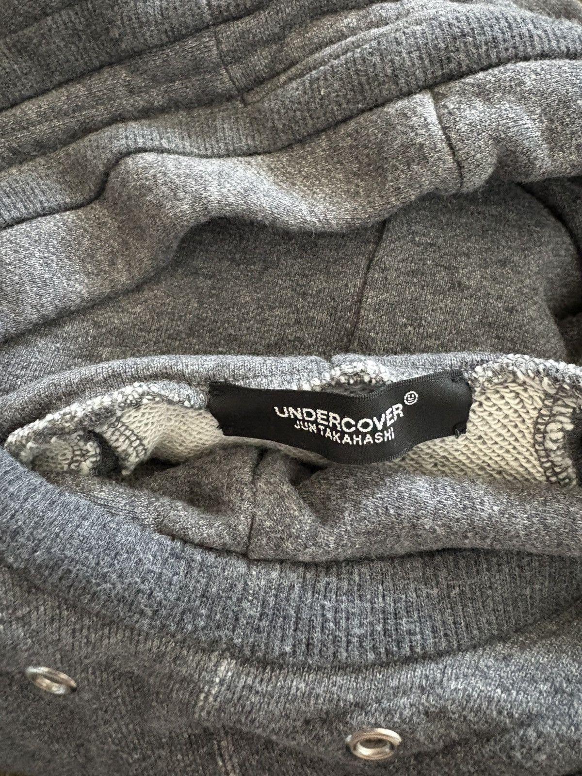 Undercover Undercover Gray Paneled Hoodie Size S / US 4 / IT 40 - 5 Thumbnail